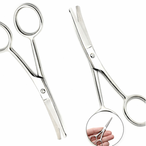 Ciseaux à cuticules en acier inoxydable, lame droite, ciseaux professionnels pour la beauté des ongles, ciseaux pour hommes, soin des ongles - Product Image 5