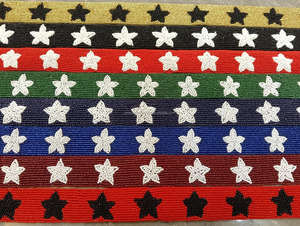 Handmade Hook Vintage Professional Beaded <b>Strap</b> | Custom Seed Bead Bag <b>Strap</b> Trim | <b>Adjustable</b> Shoulder <b>Strap</b> | Custom Size - Product Image 5