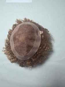 Prótesis Capilar de Cabello Humano Remy Indio con Rizos Kinky para Hombre, Base Mono - TAZ HAIR BANGLADESH - Product Image 2