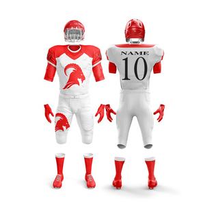 Conjunto de Uniforme Deportivo de Fútbol Americano Personalizado Más Popular, Transpirable, de Manga Corta, con Tallas Grandes - Product Image 2