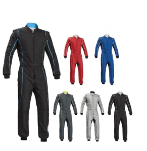 High Quality Sublimation Printed Plus Size Karting Racing Suit Cardura Fabric Waterproof Breathable Windproof Flame-Retardant - Product Image 1