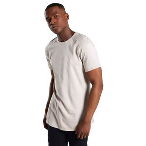 T-shirts de sport pour hommes à manches courtes, personnalisés, respirants, design unique, 100% coton, prix de gros en vrac - Product Image 2