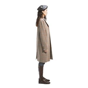 Trench-coat élégant pour femme, 100 % coton, à double boutonnage, ceinturé, à revers, toutes saisons, tendance et le plus vendu - Product Image 3