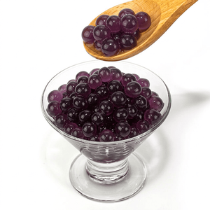 Bolas de Boba de Uva para Bebidas de Cafetería, Ingredientes de Té de Burbujas de Alta Pureza Hechos en Taiwán, Listos para Consumir - Product Image 2