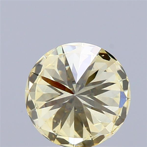 Diamante suelto de 2.00 quilates, corte brillante redondo, color amarillo intenso, claridad SI1, diamante cultivado en laboratorio, certificado IGI, para joyería. - Product Image 3