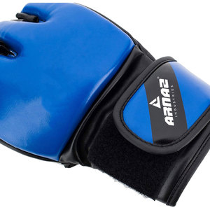 Gants de sparring MMA avec rembourrage résistant aux chocs et sangle réglable pour un ajustement sûr, entraînement professionnel, gants d'entraînement MMA - Product Image 5