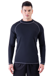 Maillot de surf athlétique personnalisé à manches courtes, protection UPF 50+, tissu compressif Academies, sublimation personnalisée - Product Image 5