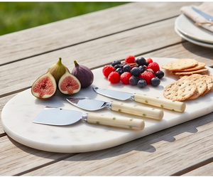 <b>Cheese</b> <b>Knife</b> <b>Set</b> With Stainless Steel Blades And Resin Handles Durable <b>Cheese</b> Tools For Kitchen Use Events And Hotel Use - Product Image 5
