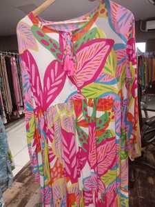 Latset Design Geometric Ethnic <b>Purple</b> Print Cotton Stretchable Loose Fit Sleeveless Boho Summer Beachwear Tassel <b>Tie</b> Dress - Product Image 3