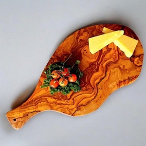 Rectangle 14" Wooden Chopping Board with Handle Sustainable Dishwasher <b>Safe</b> 2.0cm Thick Low - Product Image 3