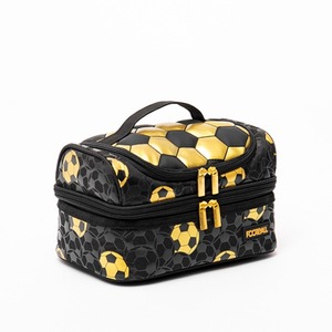 กระเป๋าใส่อาหารกลางวันนักเรียนลายฟุตบอลพิมพ์ลายทองคำเปลว - Product Image 3