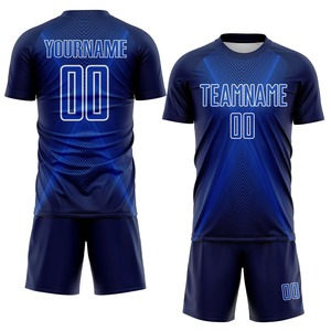 ชุดฟุตบอลชาย เสื้อและกางเกงขาสั้น แห้งเร็ว ระบายอากาศดี ชุดกีฬาฝึกซ้อมทีมฟุตบอล ชุดฟุตบอลชาย เสื้อและกางเกงขาสั้น - Product Image 1