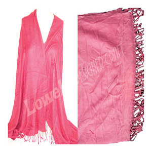 Elegante Bufanda de Viscosa con Bordado, Bufanda de Rayón Lisa, Suave y Ligera, Bufanda de Diseño Elegante para Mujer con Bordado Fino - Product Image 5