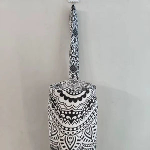 Bolsos de Yoga Mandala de Estilo Atemporal y Elegancia Única con Correas Ajustables, Cierre de Cremallera Hecho a Mano en Algodón, Origen Rajasthan - Product Image 1