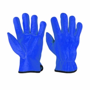 Cowhide Grain Leather Driving <b>Gloves</b> Personal Protective Heavy Duty Abrasion Resistant Soft and Comfortable Gardening <b>Gloves</b> - Product Image 5