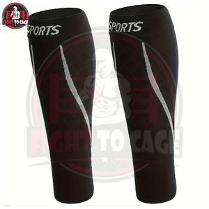 1 paire de manchons de compression respirants et élastiques pour le soutien des mollets, pour la course à pied, le football, le basketball, la gym et la randonnée - Product Image 2