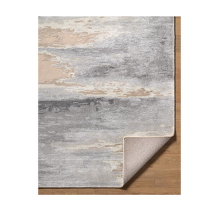 Tapis artisanal élégant en laine et viscose, toucher doux, pour salon moderne, chambre à coucher et espaces commerciaux - Product Image 4