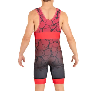 Proveedor Mayorista OEM de Alta Calidad, Singletes de Lucha Libre, Uniformes de Una Pieza, Personalizables, Transpirables, Uniformes de Lucha Libre para Hombre - Product Image 5