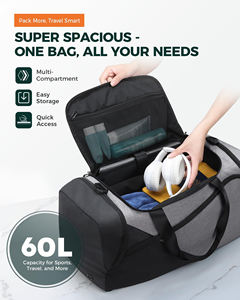 Fashionable Durable Multi-Functional Anti-Theft <b>Waterproof</b> Polyester External Frame Gym Sports <b>Duffel</b> <b>Bag</b> Workout Overnight - Product Image 3