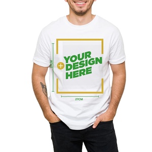 Nueva Llegada, Camiseta de Hombre 100% Algodón Pesado, Logotipo Bordado Personalizado, Alta Calidad BD, 200 Gramos, Talla 3XL, Tela de 250 GSM, Venta al Por Mayor - Product Image 1