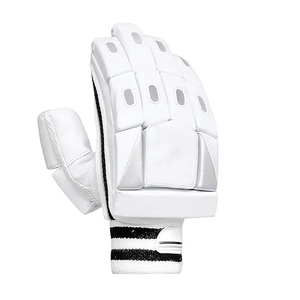 Gants de cricket en cuir de qualité supérieure, fabriqués en usine, avec logo personnalisé, couleur personnalisable, confortables et protecteurs. - Product Image 1