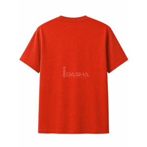 T-shirt Streetwear Vintage Court et Oversize Personnalisé avec Logo Brodé Effet Vieilli – Vente en Gros - Product Image 2