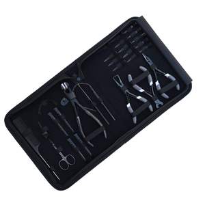 Kit de Herramientas Profesionales de Acero Inoxidable de Grado Quirúrgico para Extensiones de Cabello, Removedor de Microperlas, Alicates de Crimpado de 3 Orificios, Herramienta de Bucle para Barbería - Product Image 2