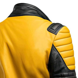 Chaqueta de Cuero Genuino para Hombre, Piel de Oveja, Estilo Casual de Negocios para Otoño e Invierno, con Diseño Elegante, Chaqueta de Motero de Cuero - Product Image 4