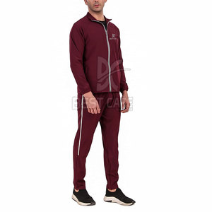 Wholesale New Design <b>Top</b> Selling Cheap Price Men <b>Zipper</b> Tracksuit Training Wear Breathable Men <b>Zipper</b> Tracksuit For Online Sale - Product Image 3