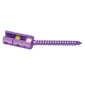 Tornillo Pedicular de Aleación de Titanio a Precio de Fábrica, Tornillo de Reducción Monoaxial y Poliaxial para Cirugía Lumbar Espinal - Product Image 2