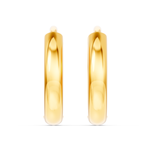 9K 10K 14K 18K <b>Solid</b> <b>Gold</b> <b>Huggies</b> Earrings 13mm IGI Certified RJC ODM OEM Ethical Fine Jewellery Manufacturer Wholesale EA502334 - Product Image 1