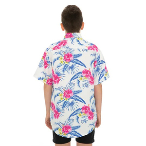 Nuevas Camisas Hawaianas Personalizadas SHH OEM con Diseño Floral, Ropa de Playa Ligera, de Secado Rápido y Transpirable para Vacaciones de Verano - Product Image 5