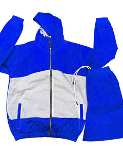 Conjunto de Chaqueta Corta y Pantalón Corto Deportivo Personalizado para Hombre, Cortavientos de Dos Piezas - Product Image 3