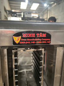 Horno Rotatorio Eléctrico Minh Tam LX8M de 8 Bandejas para Panadería, Portátil y Multifuncional, con Protección Contra Sobrecalentamiento, 220V/380V, Nuevo, Vietnam - Product Image 5