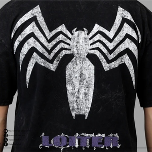 เสื้อยืดโอเวอร์ไซส์คุณภาพพรีเมียม ผลิตจากผ้าฝ้ายเจอร์ซีย์ 100% เป็นมิตรต่อสิ่งแวดล้อม แห้งเร็ว พิมพ์ลายโลโก้ดิจิทัลตามสั่ง แขนสั้น แบบยูนิเซ็กซ์ - Product Image 6