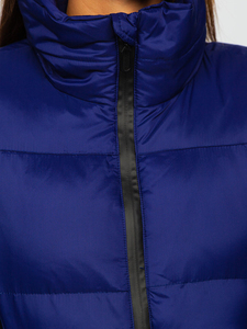 Warm Fashion Style Cotton Padded Women Puffer Jacket Slim Fit Long Sleeve Breathable Down Puffer Jacket - Product Image 5