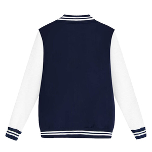 แจ็คเก็ตวาร์ซิตี้ผู้ชายขายส่ง ปักโลโก้ตามสั่ง เสื้อแจ็คเก็ต Letterman คุณภาพพรีเมียม สไตล์วิทยาลัย สำหรับแบรนด์แฟชั่น - Product Image 2
