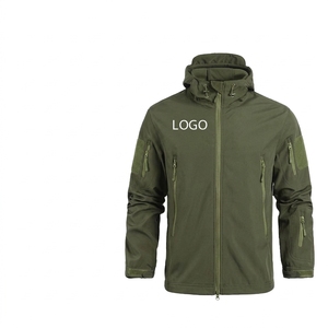 Chaqueta Softshell Impermeable y Cortavientos para Hombre, Ligera, para Montañismo y Deportes al Aire Libre, con Forro Polar Interior y Capucha - Product Image 2