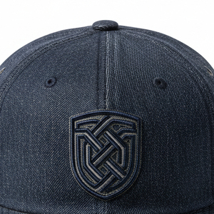 Gorra de Béisbol Unisex al por Mayor, Gorras Deportivas de Sarga de Algodón de 6 Paneles, Gorra Snapback con Logotipo Bordado Personalizado, Pedido al por Mayor - Product Image 5