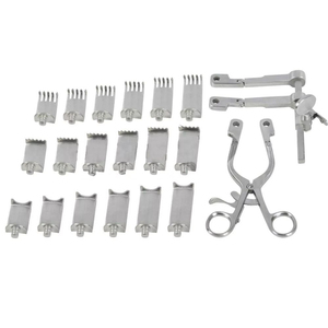 Juego de Retractores de Columna Cervical SureMed Instruments, Kit de Instrumentos Quirúrgicos para Neurocirugía de Columna, Manual, Acero Inoxidable Alemán, Certificado CE - Product Image 1