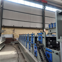 Machine de production de tuiles de toiture en acier côtier de précision, à entraînement moteur, contrôlée par PLC, robuste et économe en énergie, pour le Togo