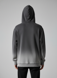 Sudadera con Capucha Personalizada para Hombre, Estilo Vintage, Tejido French Terry de 450 g/m², Lavado Ácido, Estilo Urbano, OEM - Product Image 3