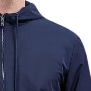 Chaqueta Cortavientos Casual a Rayas, Ligera, para Deportes al Aire Libre, con Cierre Completo, Resistente al Agua, Ropa de Entrenamiento - Product Image 5