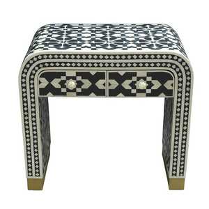 Handmade Bone Inlay Side <b>Table</b> Decorative Accent <b>Table</b> for Living <b>Room</b> - Product Image 3