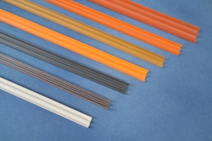 Perfil de PVC rígido en forma de E para sujetar vidrio, para gabinetes, muebles deslizantes, molduras de bordes, soporte de plástico, riel de retención - Product Image 6