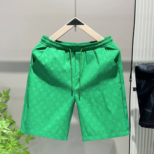 Pantalones Cortos Deportivos de Verano para Hombre, de Lujo, Casuales, con Cordones, Logotipo Personalizado, 5 Pulgadas, 100% Poliéster, Impermeables, Ecológicos, de Secado Rápido, Oxford - Product Image 2