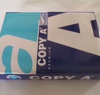 Papier de copie A4 de qualité supérieure COPY a Brand, 80 g/m², 500 feuilles, ramette, pâte de bois vierge, papier d'impression pour bureau et photocopie
