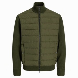 New Unisex <b>Fleece</b> <b>Jacket</b> Hooded Mandarin Collar Long Sleeve Zipper Solid Color Casual Polyester/Cotton Cotton <b>Lining</b> - Product Image 4
