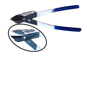 Bold Pointed Stainless Steel Jewelry Cutting Pliers 5.5" SAT <b>Engraving</b> <b>Tools</b> PVC Grip Handle for Goldsmith Wire Work - Product Image 4