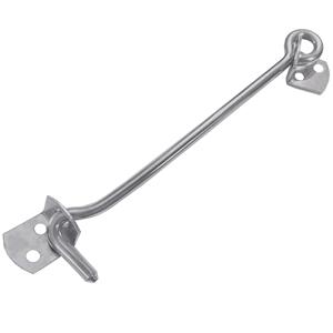 Gate <b>Hook</b> Round SS 8" - Product Image 1
